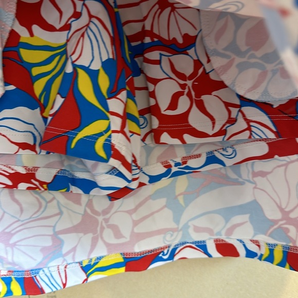 J. McLaughlin Multi-Color Floral Pull-On Skort. Sz S. - Picture 5 of 6